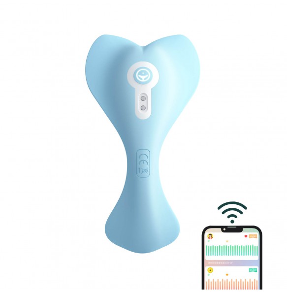 XIUXIUDA - Small Whale Mini Ai Wearable Blue (Connect WeChat Mini Programs - Chargeable)